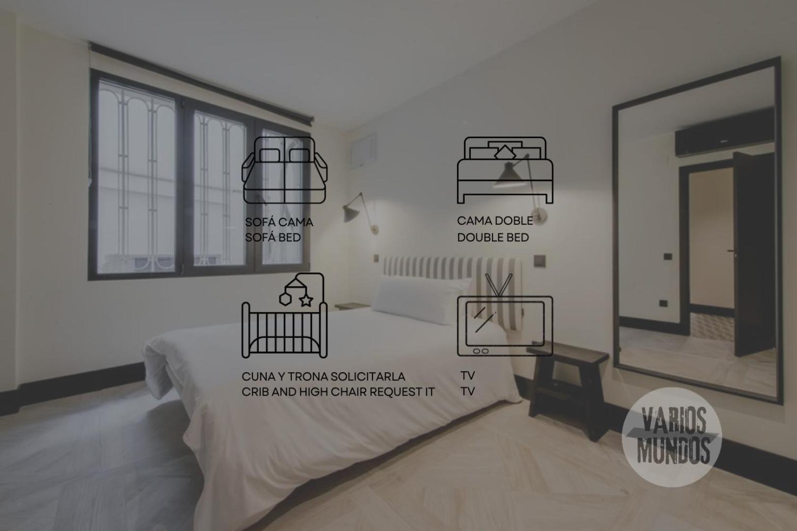 Wonderful Apt Para 7 En Preciados-Plaza Del Carmen E2 مدريد المظهر الخارجي الصورة